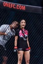 Rika Ishige Ã¢â¬ÅTiny DollÃ¢â¬Â of Thailand in One Championship.